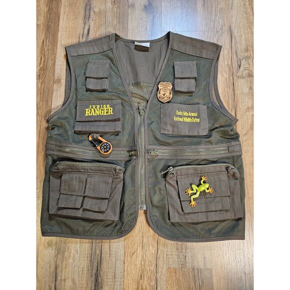 The Wild Wild West Other - The Wild Wild West Junior Ranger Vest Rocky Mountain Nation Park Youth Size XL